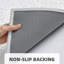 Tapis pour salle de bain anti-dérapant rectangulaire antidérapant 20 po x 32 po-131247904-131247907