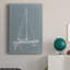 Yacht Sketches II - peinture sur toile tendue-109016350