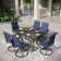 Sutiya Rectangular 6 - Person 60'' L Outdoor Dining Set