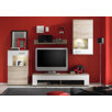 Moderne Schrankwand im Wohnzimmer