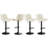 Adjustable Height And Modern Design Swivel Set Of 4 Crouch For Kitchen Island-212877033