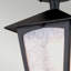 Valentina Black Outdoor Wall Lantern