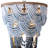 Ombre Wood Bead Chandelier-105437790