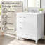 Meuble-lavabo moderne 30 po avec lavabo en céramique-146727886-146727885