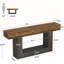 Console de ferme 63 pouces avec base en U - 2 niveaux