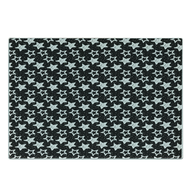 Planche à découper en verre trempé Ambesonne