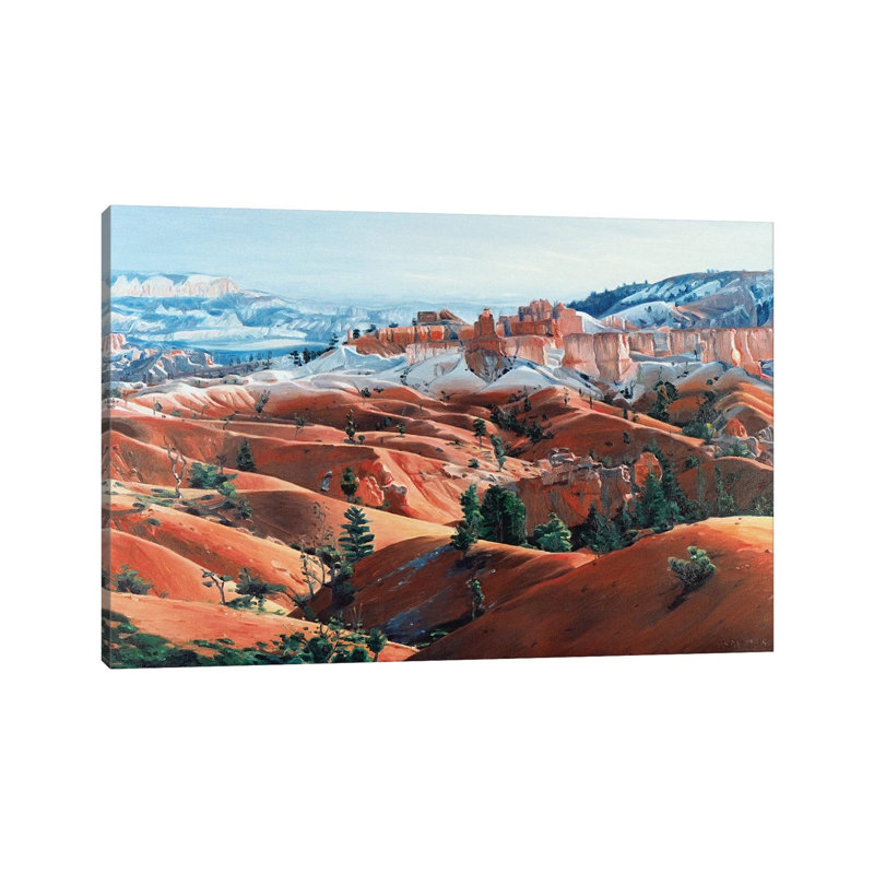 Bryce Canyon In Morning Light by Nick Savides - Wrapped Canvas Print, 20.32cm H x 30.48cm W x 1.91cm D