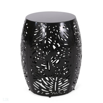 Metal End Table -Large Outdoor Table, End Table