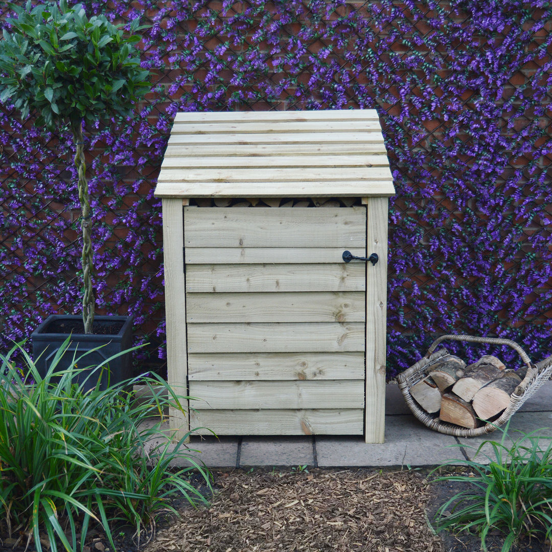 3 Ft. x 3 Ft. Wood Log Store