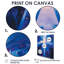 Symphonie I de Blue Perspector Skyscrapers - salon d'art mural gratte-ciel-697910925-697910924