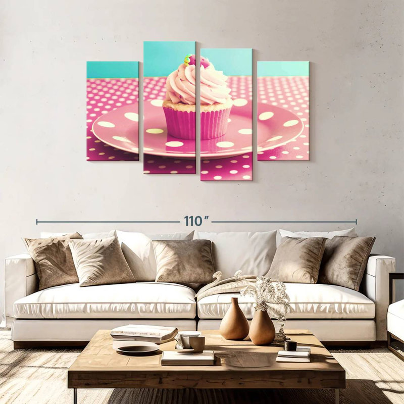 Petit gâteau Yarlin, H 48 po x l 75 po