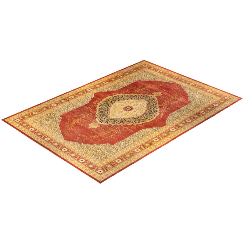 Classic One-of-a-Kind 12' 1" X 18' 1" Hand Knotted Area Rug