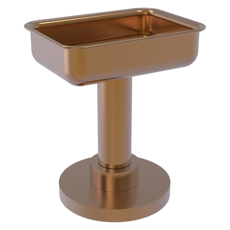 Beresford Soap Dish, Brushed Bronze