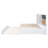 Full Size Daybed With Storage, Cork Board, USB Ports, And Twin Trundle For Modern Living-1000759046