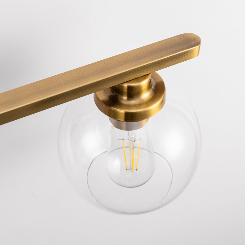 Éclairage pour meuble-lavabo à intensité variable Ventana, Or, 3