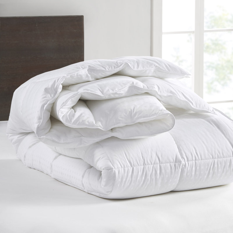 Premium Cotton Comforter, Modern White Dobby Style For Home