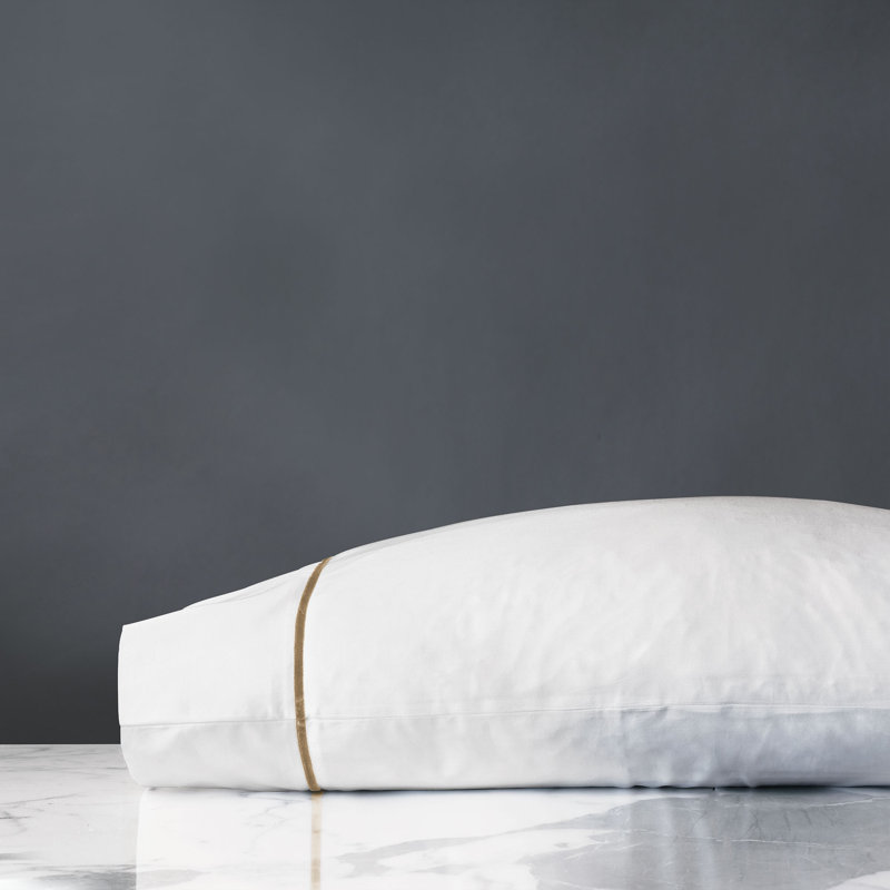 Linea Pillow Case, King Pillowcase, Antique