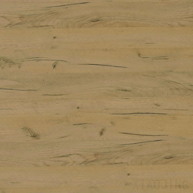 Golden Oak And Black Square End Table