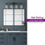 Luminaire pour meuble-lavabo Helenah