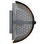 Applique murale semi-cylindrique encastrée 2 lumières 2 lumières