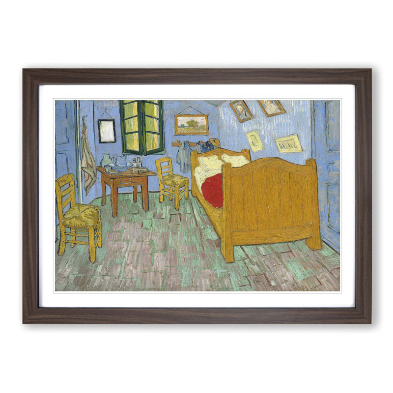 Vincent Van Gogh - Single Picture Frame Painting, Walnut