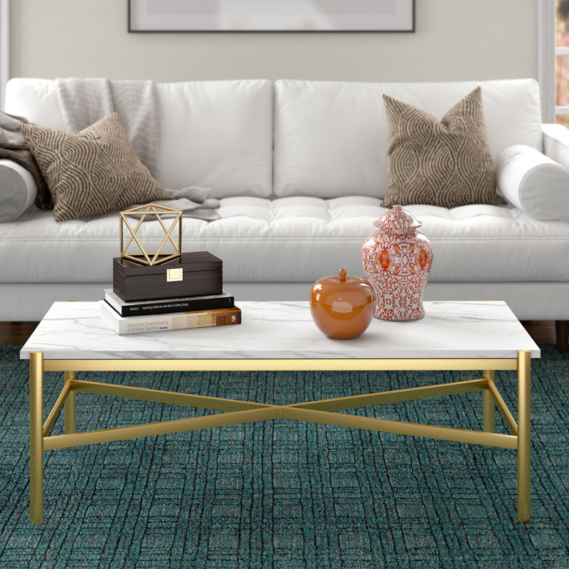 Coffee Table, Brass