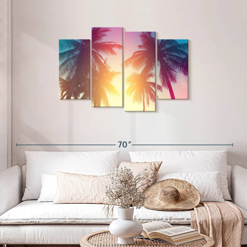 Palmier tropical Harnek, H 27 po x l 43 po