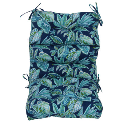 Outdoor Tufted Seat/Back Chair Cushion
