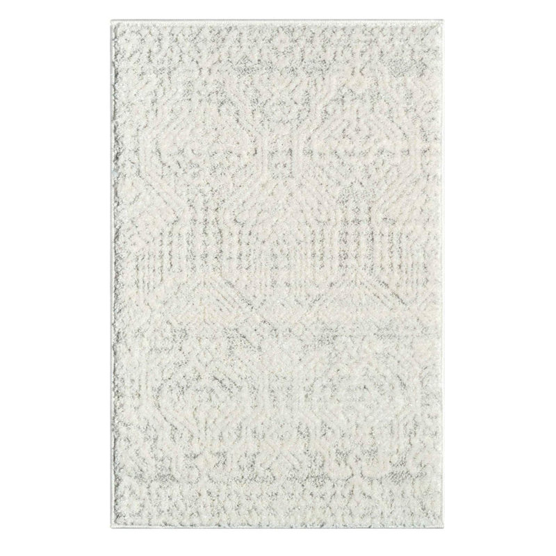 Traditional Tribal Area Rug, Rectangle 6'7" x 9'2.5"