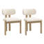 Boucle Upholstered Side Chair in Beige-852611473-852611470