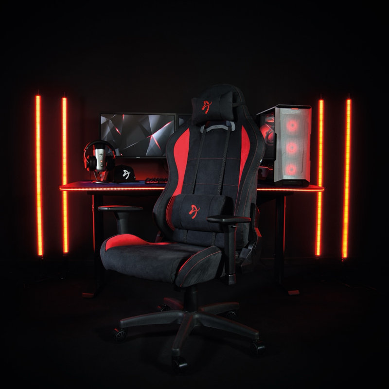 Arozzi Torretta Supersoft Office & Gaming Chair - Black/Red, Red