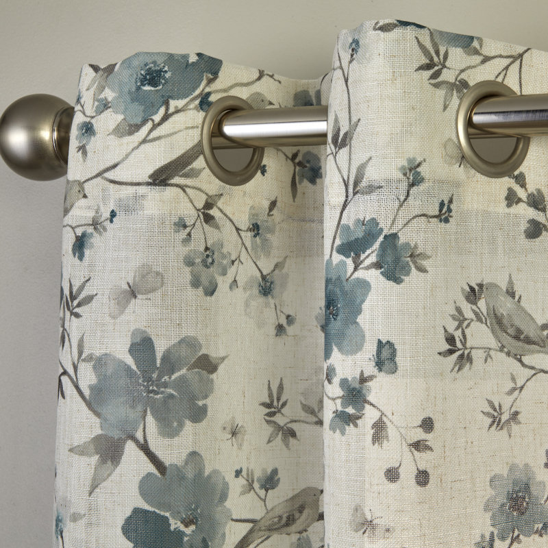 Semi Sheer Curtains, 52" W x 84" L