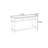 American-style durable console table