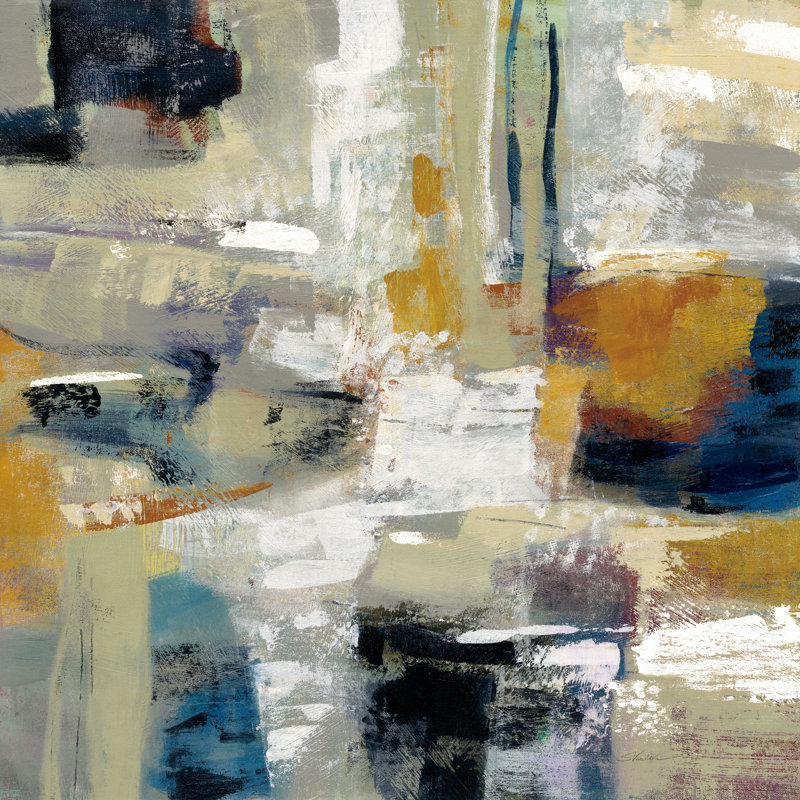 Full Moon I With White by Silvia Vassileva - Wrapped Canvas Art Prints, 30cm H x 30cm W x 3.8cm D