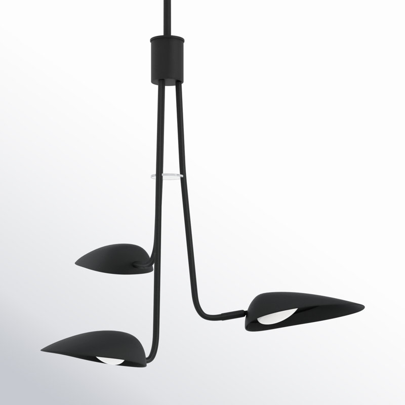 Inge 3 Light Dimmable LED Plug-in Pendant