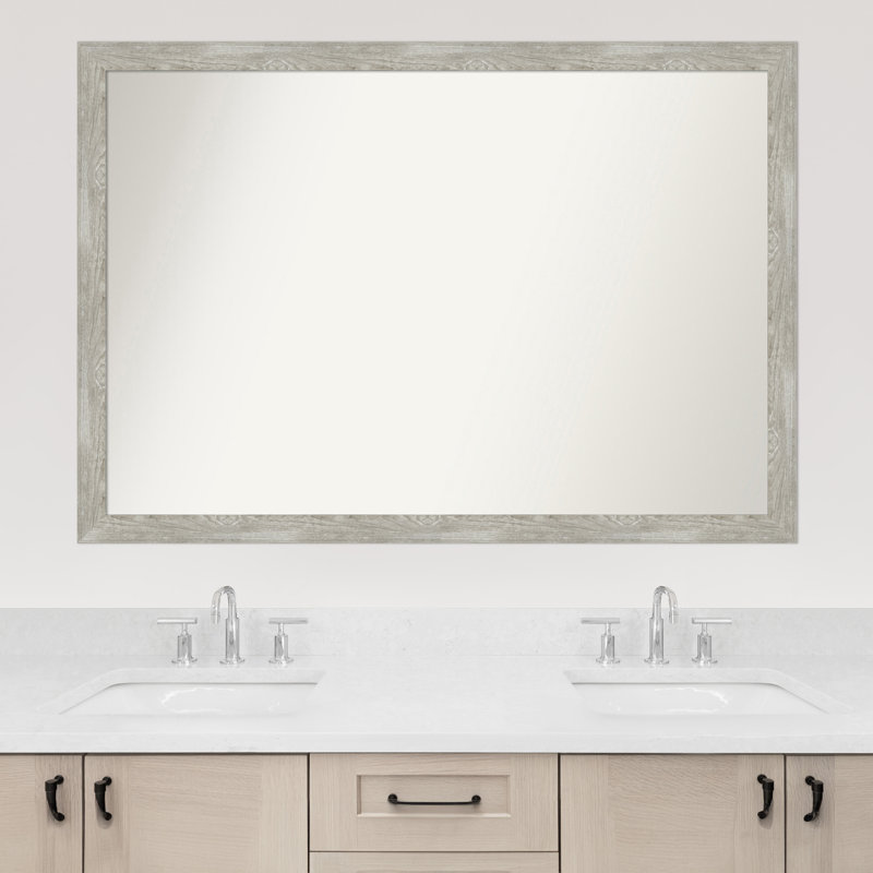 Miroir de salle de bain Regen, Rectangle, 34,5 po x 49,5 po