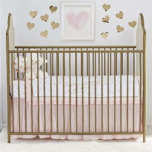 Little Seeds Piper 2-in-1 Convertible Upholstered Crib & Reviews | Wayfair