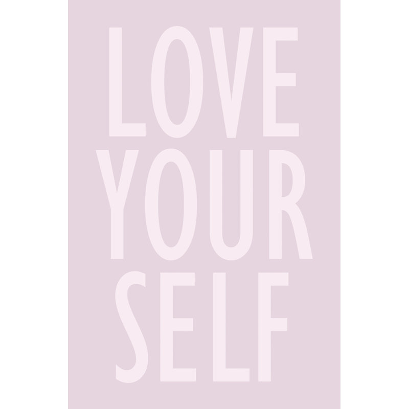 Simple Sentiment I by Victoria Borges - Typography, 122 cm H x 81 cm W, Wrapped Canvas