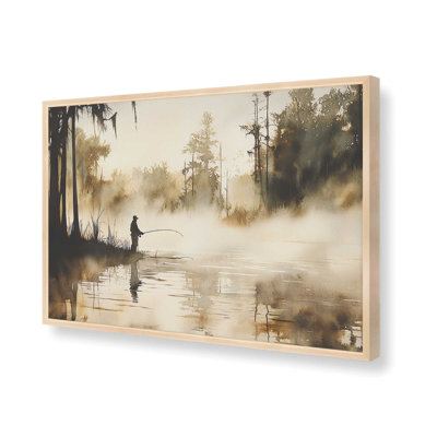 «Still Waters Cast», reproduction encadrée