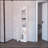 White Linen Cabinet With 1-Door-211515897