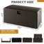 Costway 100 en brun-128495343