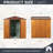 5 ft. W x 6 ft. D Metal Outdoor Storage Shed Coffee