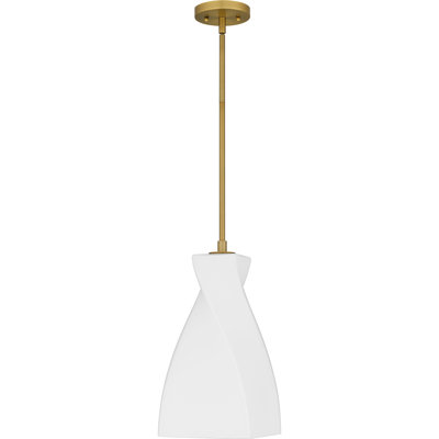Kamarianna 1-Light Brushed Gold Mini Pendant