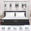 Matelas, 10 po de taille moyenne, mousse viscoélastique rafraîchissante, ressorts ensachés individuellement | Blanc | Mousse et ressort