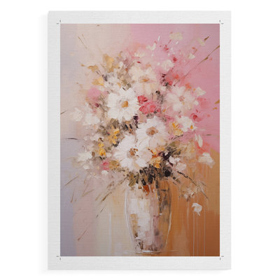 FLORAL Series CCCLXIX -Canvas Print Only - NOT FRAMED