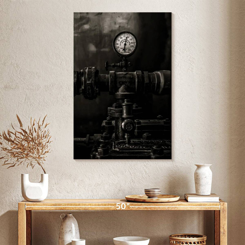 Kerner Toronto Distillery District Machinery I, 45" H x 30" W