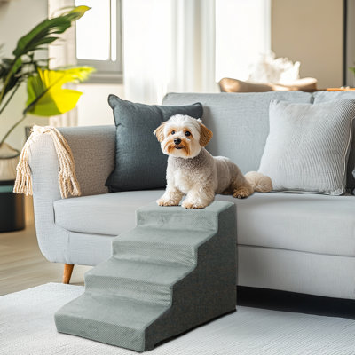 Escalier anti-dérapant pour chien en mousse souple