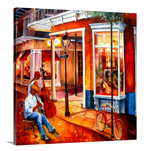 Bebe " Jazz On Royal Street " by Diane Millsap Charlton Home® 