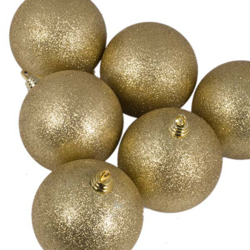 8cm Ball Ornament, Gold