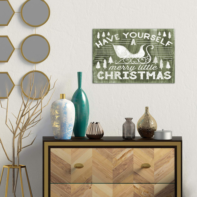 Rustic Holiday II 1 Piece Wrapped Canvas Wall Art, 66.04 cm H x 45.72 cm W x 1.91 cm D